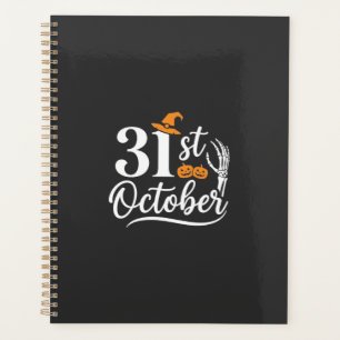 Halloween 31 octobre Citrouille Sorcière Chapeau D
