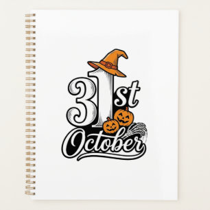 Halloween 31 octobre typographie conception de t-s