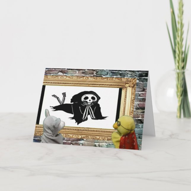 Halloween Adventure. Carte de voeux (Devant)