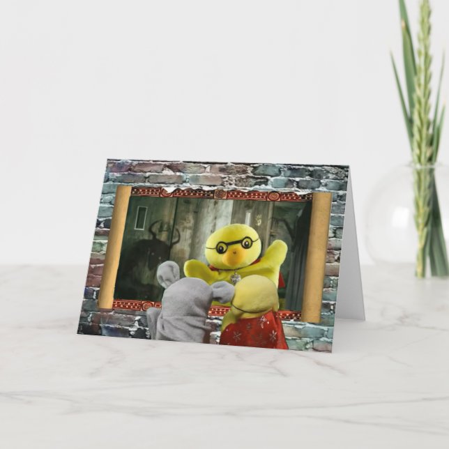 Halloween Adventure. Carte de voeux (Devant)