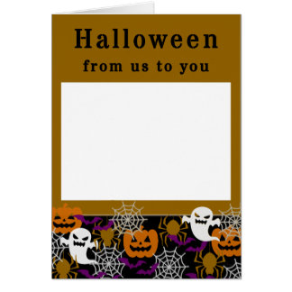 Halloween Ajoutez votre propre photo de famille