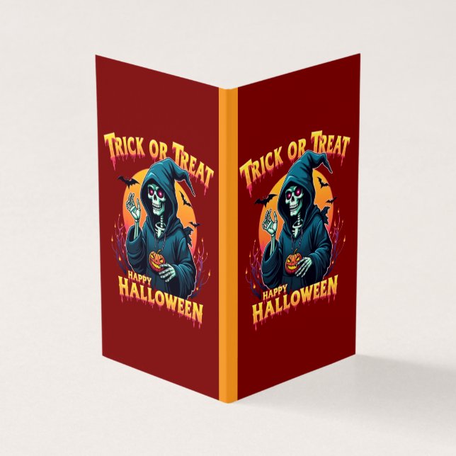 Halloween Ambiance Squelettique : Friandise ou Sor (Outside)