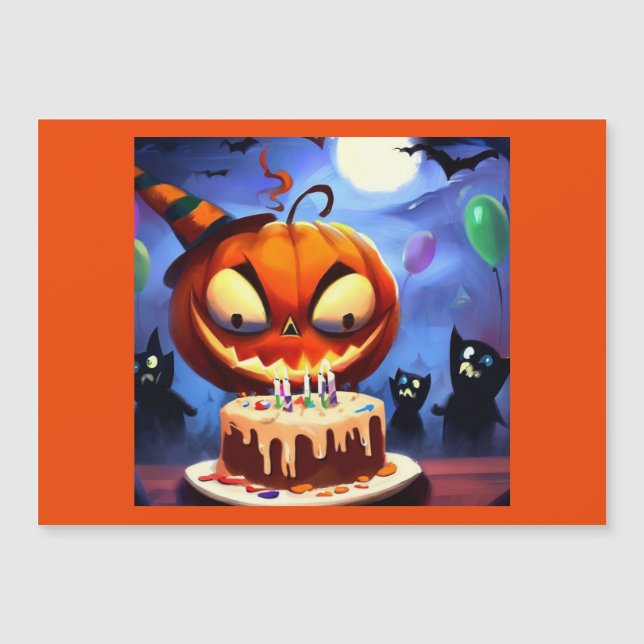 Halloween - Anniversaire 3 (Devant)