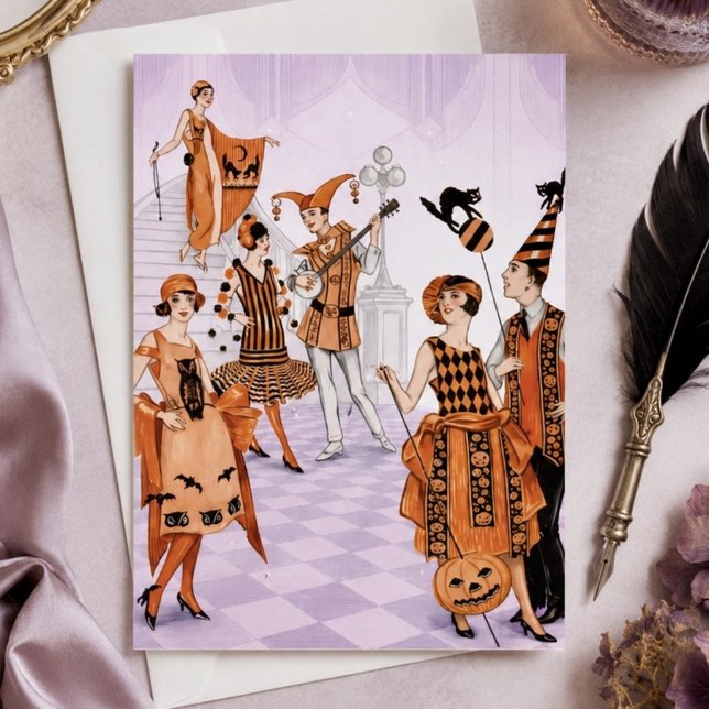 Halloween Art Déco vintage 1920  (Créateur téléchargé)