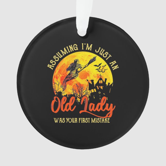 Halloween avec la vieille dame (devant)