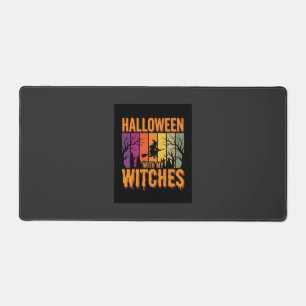 Halloween Avec Mes Sorcières Rétro Coucher de Sole