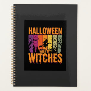 Halloween Avec Mes Sorcières Rétro Coucher De Sole