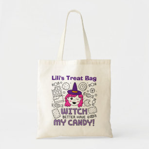 Halloween Bande ou Sac fourre-tout de traitement