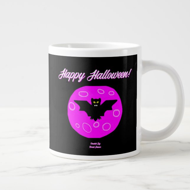 Halloween Bat Jumbo Mug (Droite)