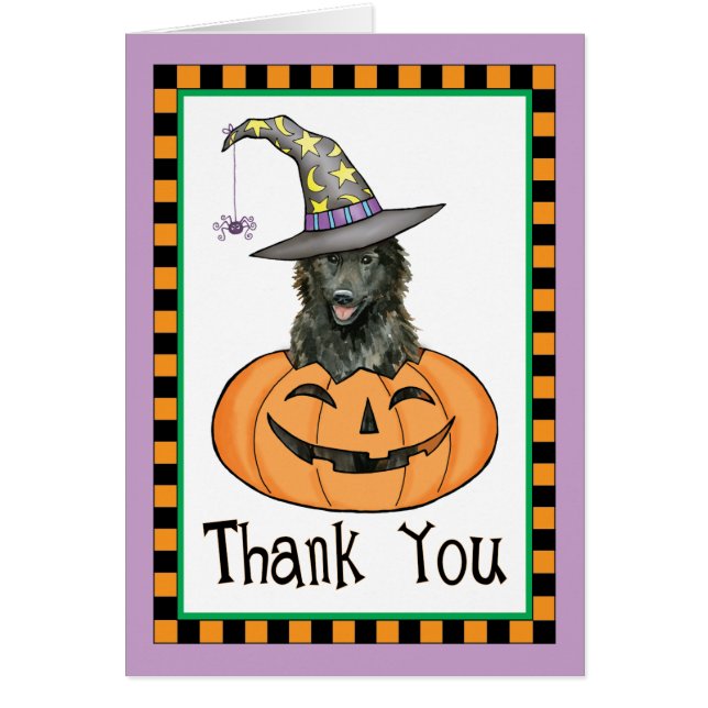 Halloween Belgian Sheepdog (Devant)