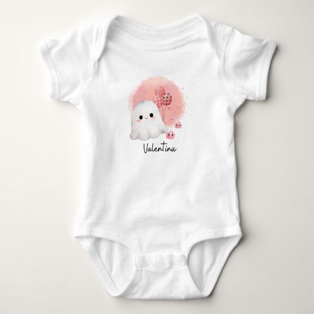 Halloween – Body Bébé Personnalisable  (Devant)