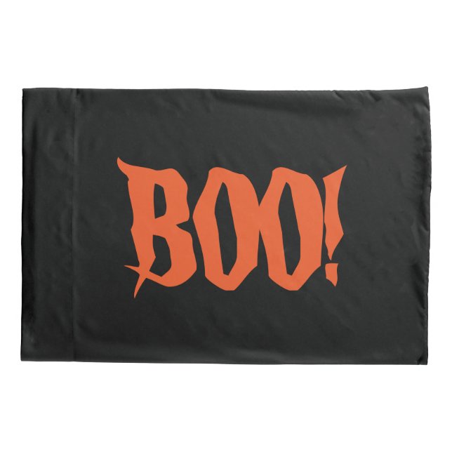Halloween BOO ! Housse d'oreiller (Dos)