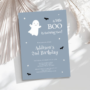 Halloween Boy 2e Anniversaire Invitation