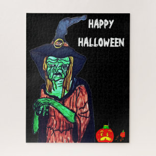 HALLOWEEN BROOMHILDA LE puzzle TOMBÉ