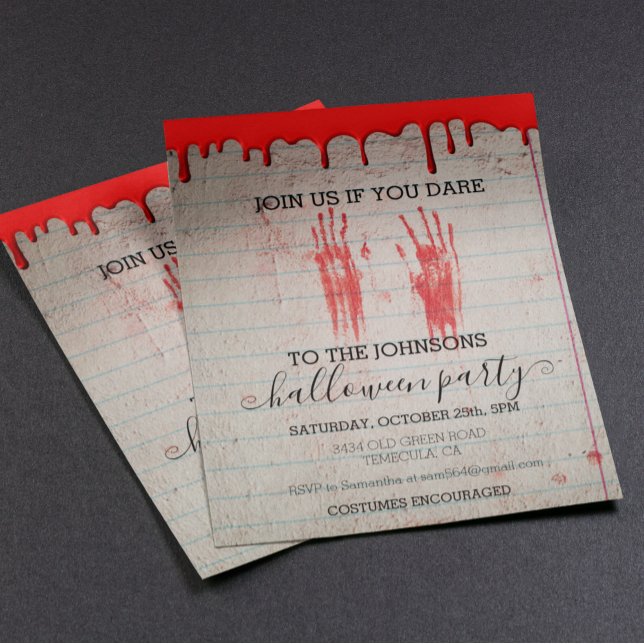 Halloween budget du parti peur mains sanglantes (Créateur téléchargé)