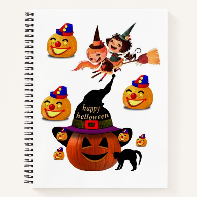 Halloween Carnet spirale (Devant)