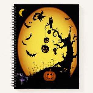 Halloween Carnet spirale