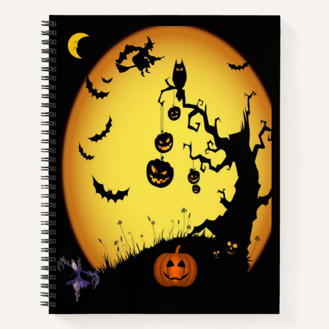Halloween Carnet spirale (Devant)