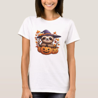 Halloween Cartoon Sloth Classic T-Shirt