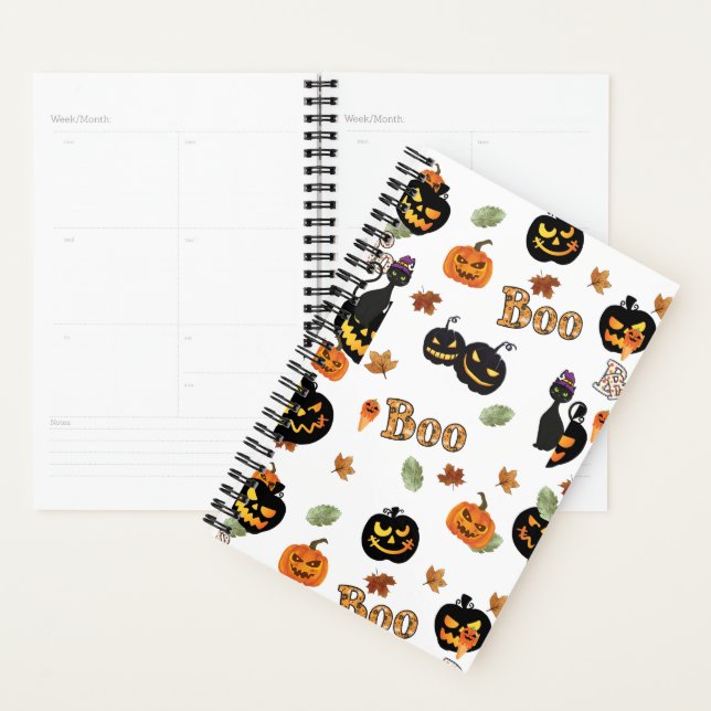 Halloween Cat Boo (Devant avec enveloppe)