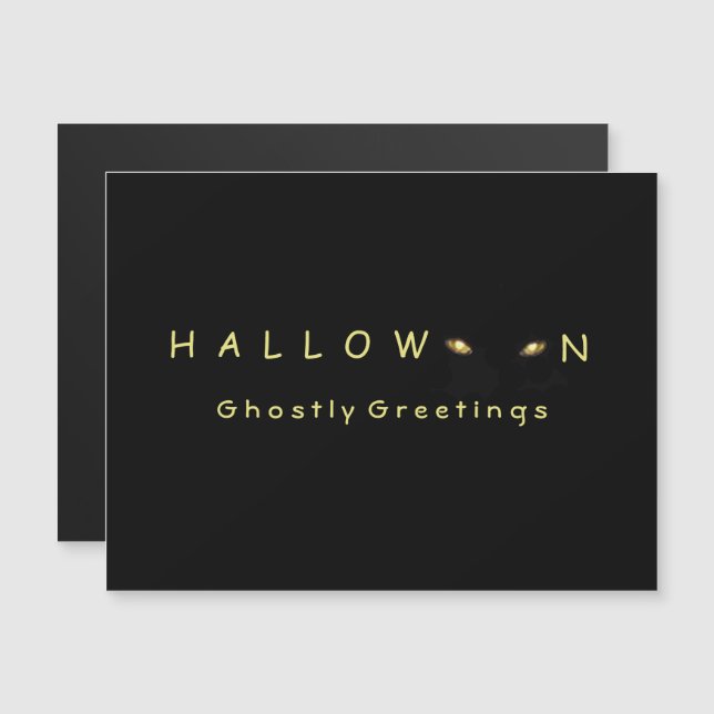Halloween Cat Eyes (Devant / Derrière)