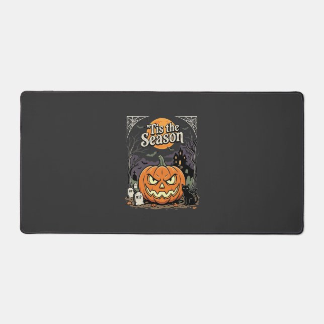 Halloween C'est la Saison Design de Chat Citrouill (Recto)