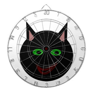 Halloween Chat noir Cible de flechettes