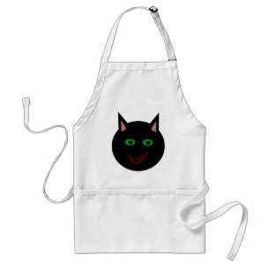 Halloween Chat noir Cuisine tablier