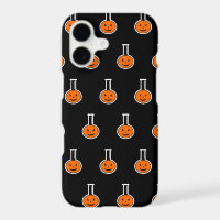 Halloween Chimie Citrouille Motif iPhone 11 Coque
