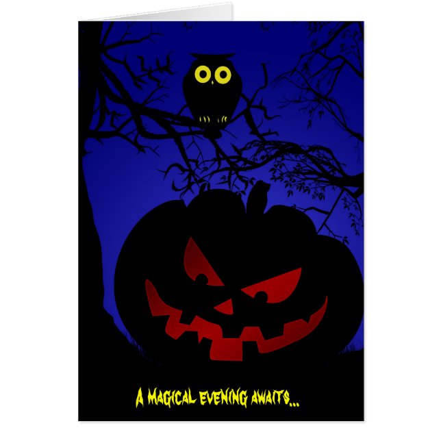 Halloween Citrouille effrayant (Devant)