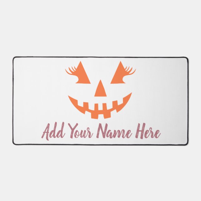 Halloween Citrouille Jack-o'-lantern fille personn (Recto)