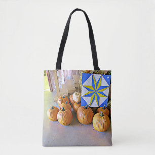 Halloween Citrouilles et affiche d'automne Sac d'a