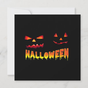 HALLOWEEN CITROUILLES RIRE DANS L'ARRIÈRE