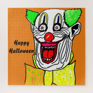 HALLOWEEN CLOWN JIGSAW PUZZLE