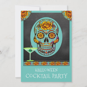 Halloween Cocktail Party Invitation