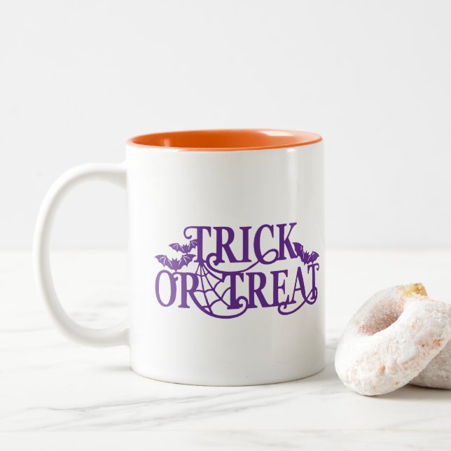 Halloween Coffee Mug (Avec donut)