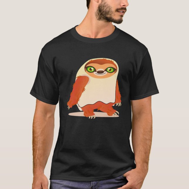 Halloween costumes sloth Oversized T-Shirt (Devant)