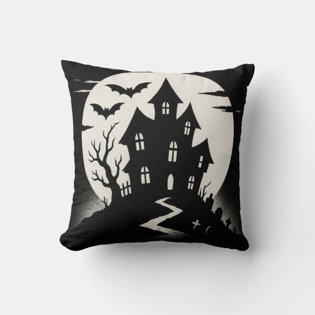 Halloween Coussin Citrouille Couverture 🎃 Automne (Recto)