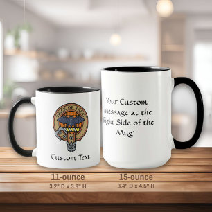 Halloween Crest sur Tartan Mug