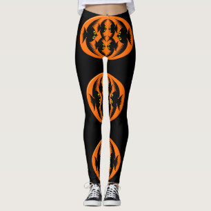Halloween Crows Leggings