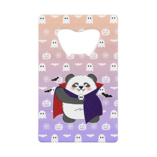 Halloween Cute Baby Panda Dracula Vampire