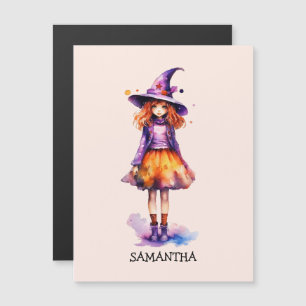 Halloween Cute Kid Witch Personnalisé