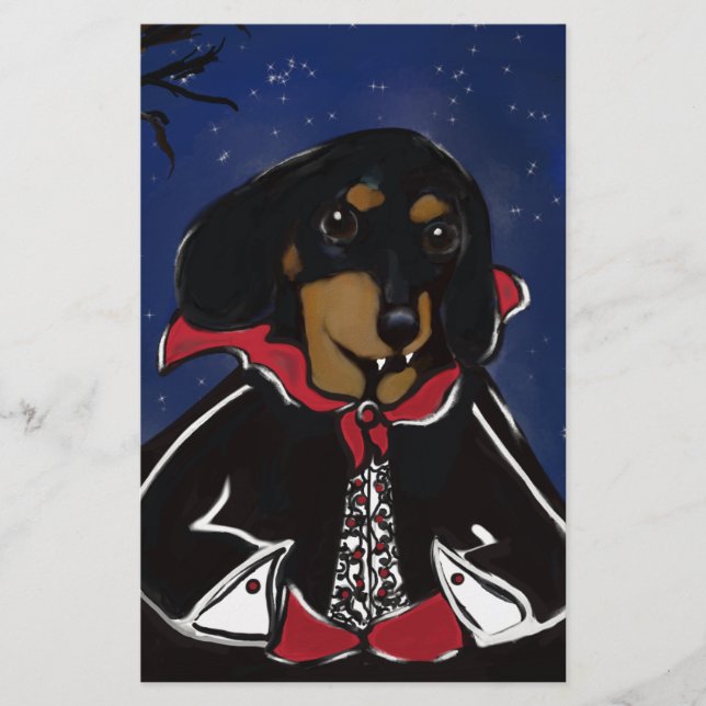 Halloween Dachshund (Devant)