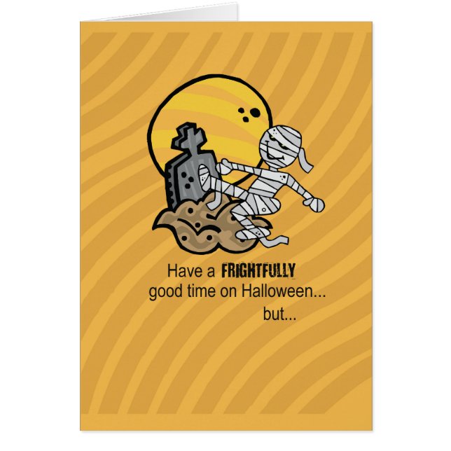 Halloween de maman effrayante (Devant)