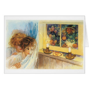 Halloween démodée, les filles rencontrent sorcière