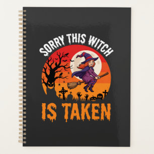 Halloween Désolé Cette Sorcière Est Prise Graphiqu