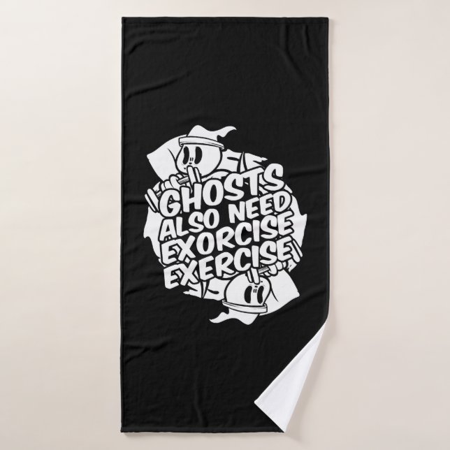 Halloween drôle (Serviette de bain)