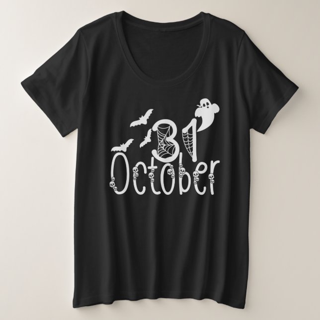 Halloween éffrayant 31 octobre (Design devant)