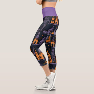 Halloween éffrayant Capri Leggings