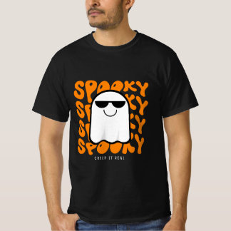 Halloween Éffrayant Ghost Unisex T-shirt 100% coto